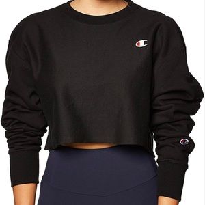 Champion crop sweater NWOT